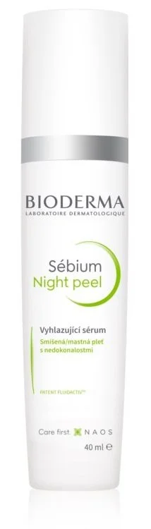 Sébium Night Peel noční exfoliační sérum proti nedokonalostem pleti 40 ml