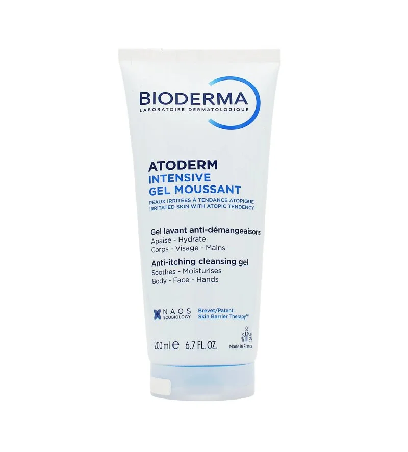 Atoderm Intensive Gel Moussant vysoce výživný pěnivý gel 200 ml