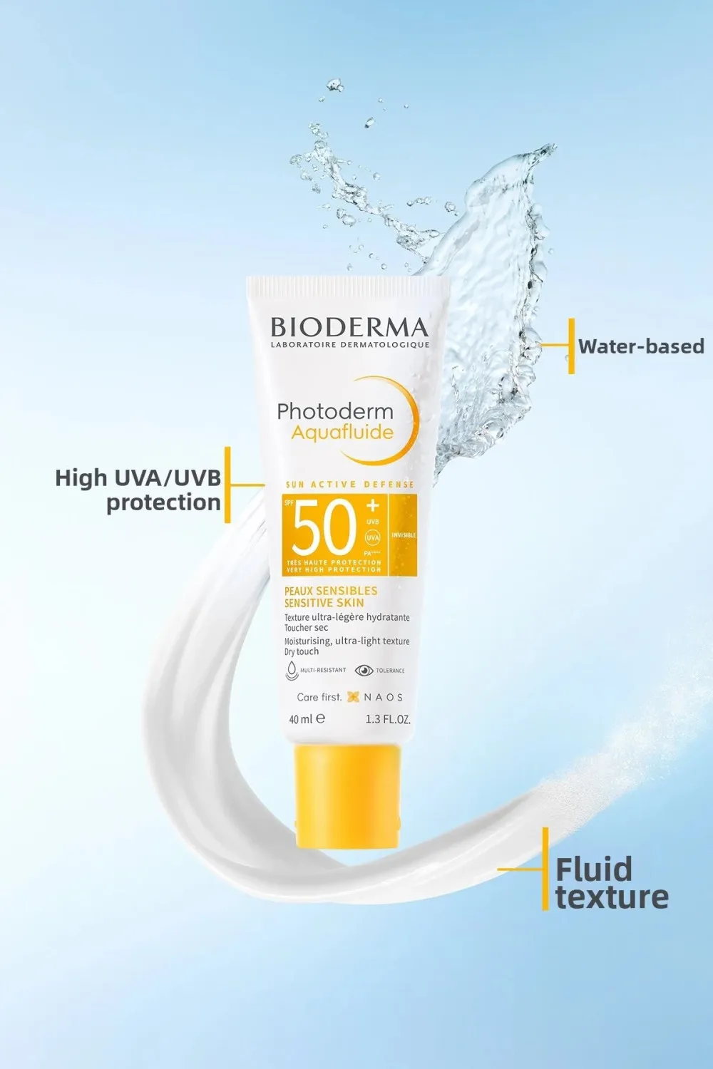 Photoderm Aquafluide hydratační krém na opalování SPF50+ 40 ml