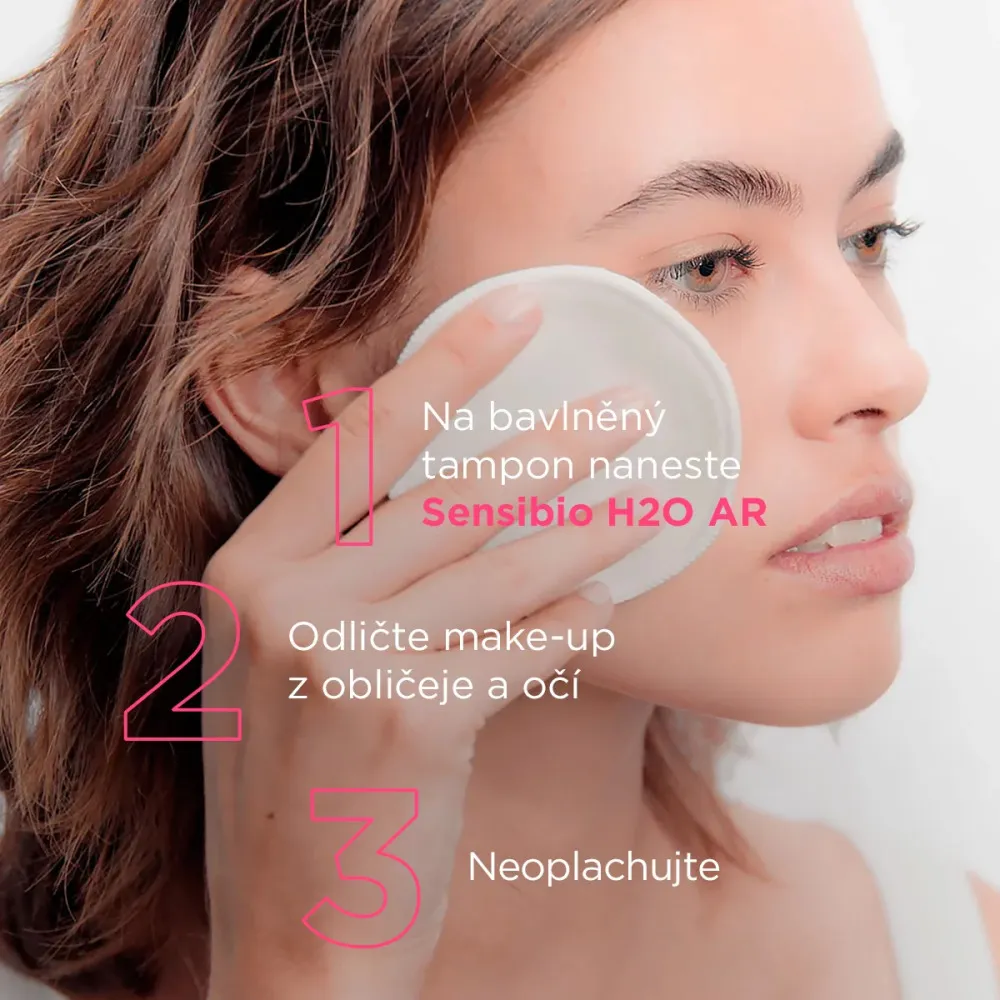 Sensibio H2O AR micelární voda proti začervenání 250 ml
