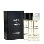 Bleu de Chanel EDP náplň s rozprašovačem 20 ml + EDP náplň 2 x 20 ml M 60 ml