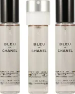 Bleu de Chanel EDP náplň s rozprašovačem 20 ml + EDP náplň 2 x 20 ml M 60 ml
