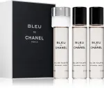 Bleu de Chanel EDT náplň 2 x 20 ml + EDT náplň s rozprašovačem 20 ml M 60 ml