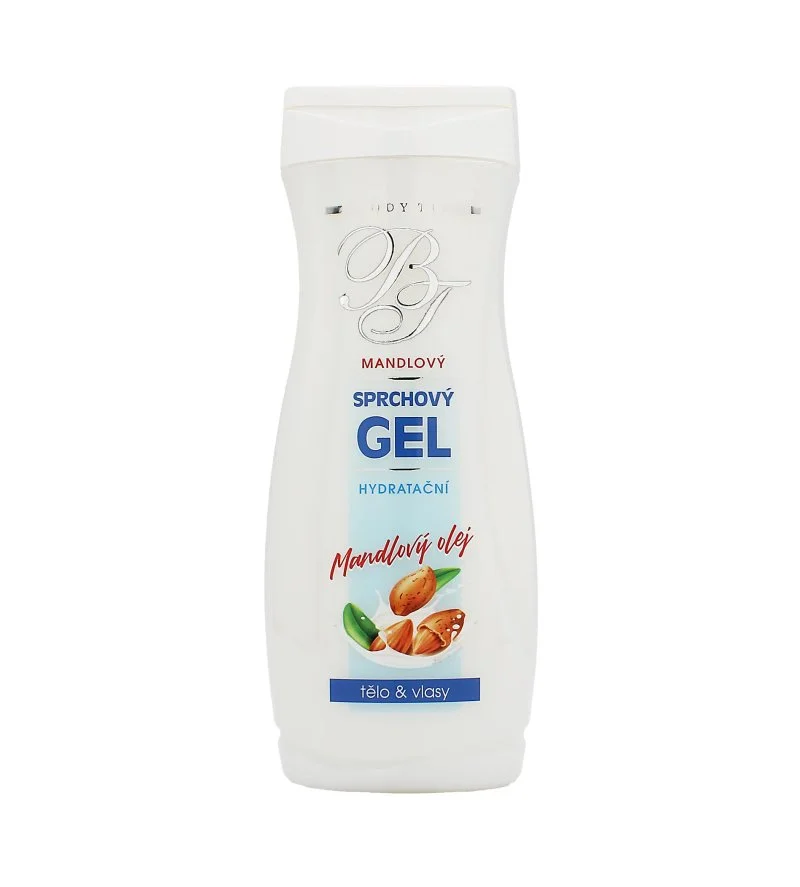 Vivaco Body Tip hydratační sprchový gel s mandlovým mlékem 300 ml