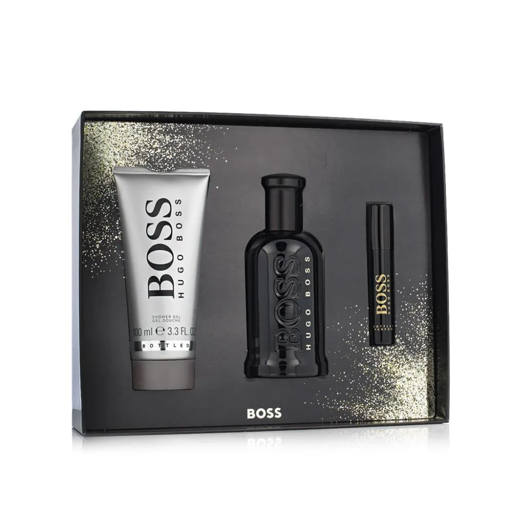 Boss Boss Bottled Parfém 100 ml + Parfém MINI 10 ml + SG parfém pro muže