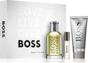 Hugo Boss Boss Bottled EDT 100 ml + EDT MINI 10 ml + SG 100 ml M