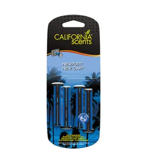 California Scents Vent Stick Newport New Car vůně do auta 4 ks