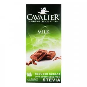 Cavalier Čokoláda mléčná se sladidly 85 g  CAVALIER