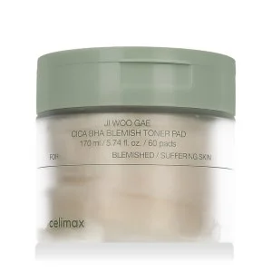 Celimax Ji Woo Gae Cica BHA Blemish Toner Pad 60 ks