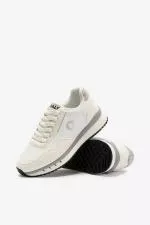 Ecoalf Cervinoalf leather sneakers woman white