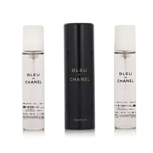 Chanel Bleu de Chanel kapesní sprej plnitelný 20 ml + Parfém náplň 2 x parfém pro muže
