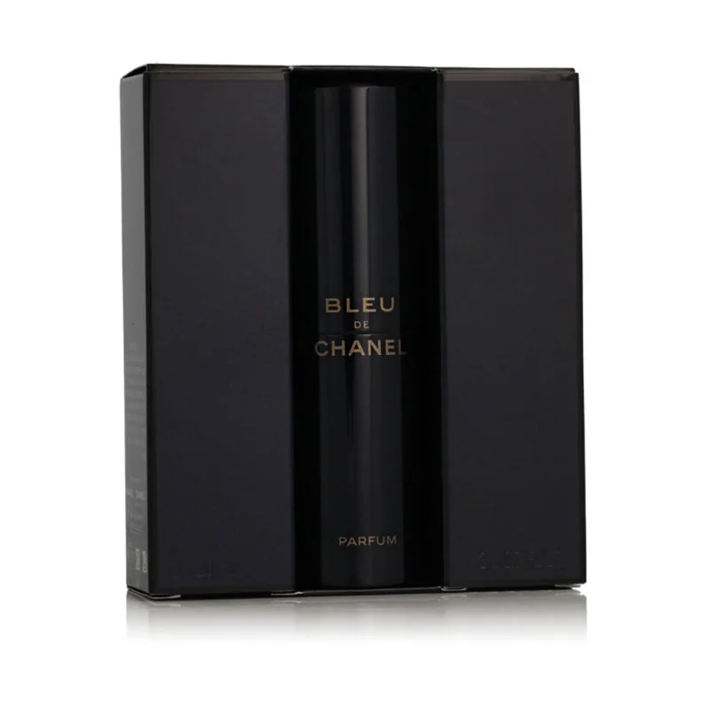 Chanel Bleu de Chanel kapesní sprej plnitelný 20 ml + Parfém náplň 2 x parfém pro muže 20 ml