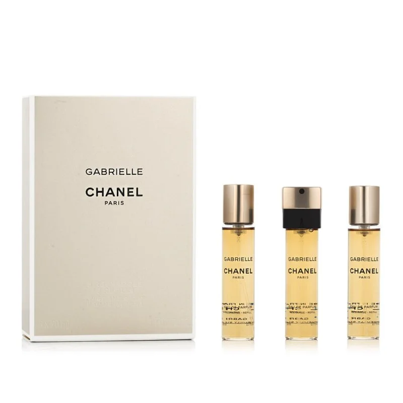 Chanel Gabrielle 3 x 20 ml náplň do kapesního spreje toaletní voda pro ženy