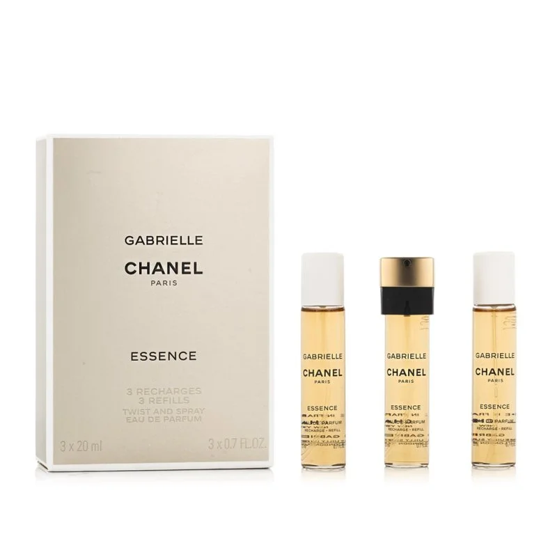 Chanel Gabrielle Essence 3 x 20 ml náplň do kapesního spreje toaletní voda pro ženy
