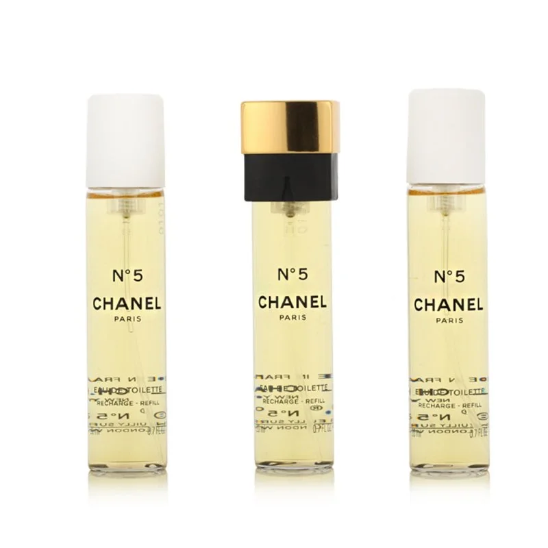 Chanel No 5 3 x 20 ml náplň do kapesního spreje toaletní voda pro ženy
