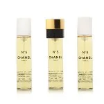 Chanel No 5 3 x 20 ml náplň do kapesního spreje toaletní voda pro ženy