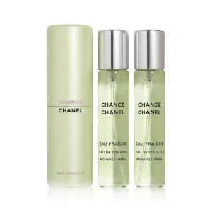 Chanel Chance Eau Fraîche náplň 2 x 20 ml + EDT náplň s rozprašovačem toaletní voda pro ženy