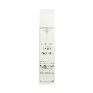Chanel Allure Homme Sport Eau Extreme toaletní voda 3x20 ml pro muže plnitelný flakón