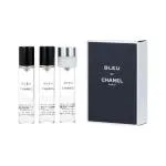 Bleu de Chanel EDT náplň 2 x 20 ml + EDT náplň s rozprašovačem 20 ml M 60 ml