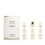Coco Mademoiselle EDT náplň 2 x 20 ml + EDT náplň s rozprašovačem 20 ml W 60 ml