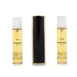 Chanel N°5 Eau De Parfum parfémovaná voda 3x20 ml pro ženy plnitelný flakón