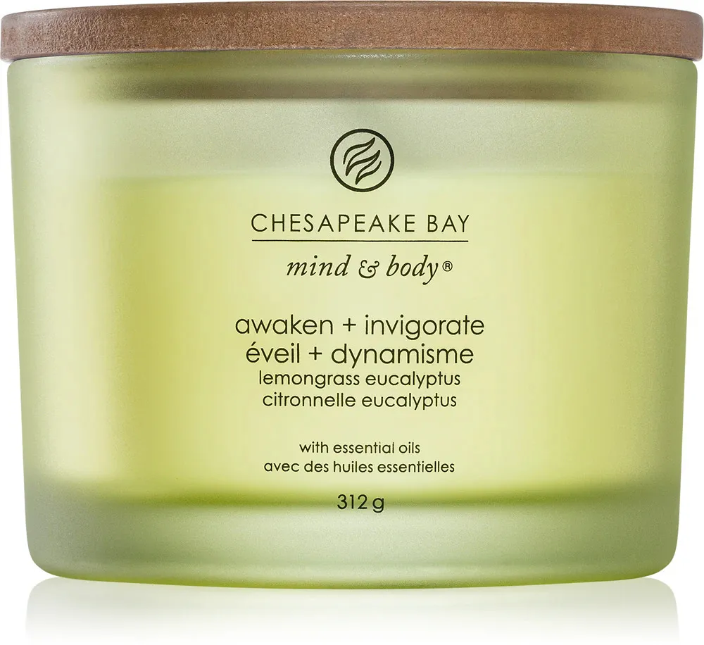 Awaken + Invigorate vonná svíčka se 3 knoty 312 g