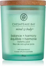 Balance + Harmony Waterlily Pear vonná svíčka 355 g