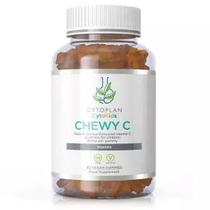 Cytoplan Chewy C Vitamín C pro děti od 3 let, 90 žvýkacích bonbónů