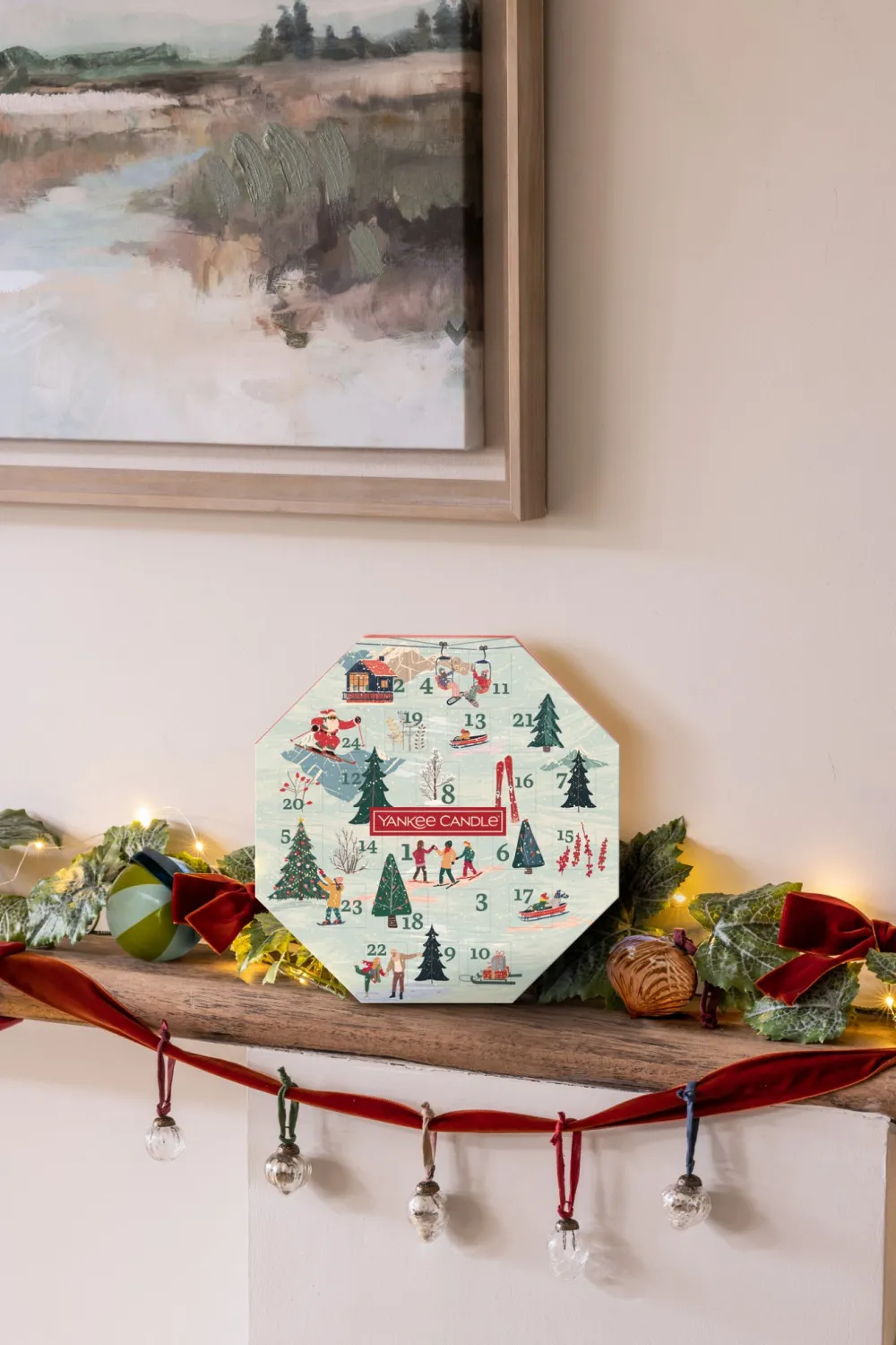 Christmas Advent Calendar Wreath