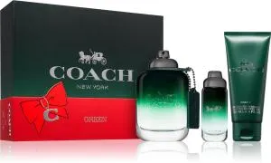 Coach Green EDT 100 ml + EDT MINI 15 ml + SG na tělo i vlasy 100 ml M