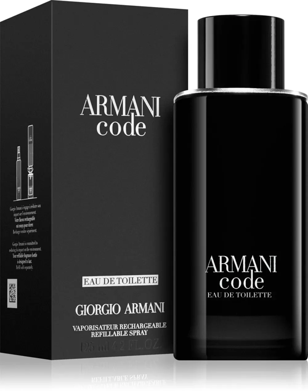 Code Homme plnitelný toaletní voda pro muže 50 ml