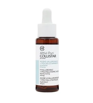 Collistar Attivi Puri Hyaluronic + Polyglutamic Acid liftingové pleťové sérum s kyselinou hyaluronovou