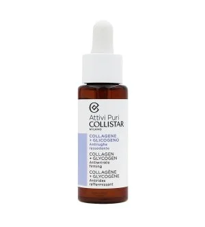 Collistar Attivi Puri Collagen+Glycogen pleťové sérum redukující projevy stárnutí s kolagenem