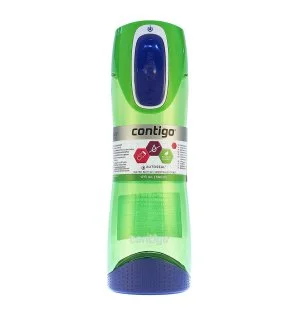 Contigo Swish sportovní láhev s chytrým uzávěrem pro děti Citron