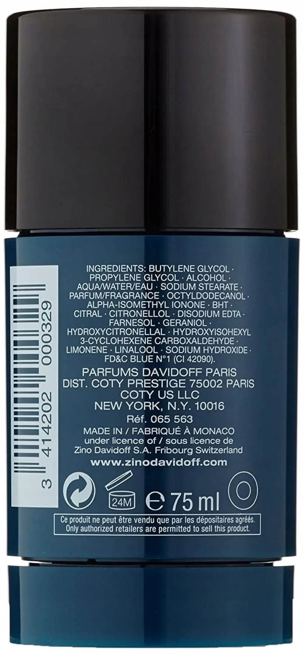 Cool Water deostick 75g pro muže