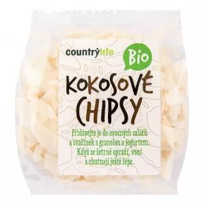 Country Life Kokosové chipsy 150 g BIO   COUNTRY LIFE