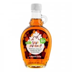 Country Life Sirup javorový Grade A 250 ml BIO   COUNTRY LIFE