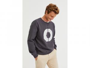 Ecoalf Coyuca Sweatshirt Man Caviar