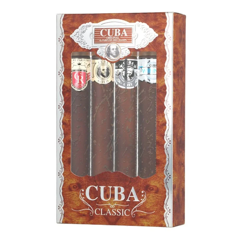 Cuba Cuba Set Yellow 35 ml + EDT Blue 35 ml + EDT Red 35 ml + EDT Orange toaletní voda pro muže