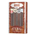 Cuba Cuba Set Yellow 35 ml + EDT Blue 35 ml + EDT Red 35 ml + EDT Orange toaletní voda pro muže