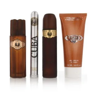 Cuba Cuba Gold 100 ml + EDT 35 ml + AS 100 ml + SG toaletní voda pro muže