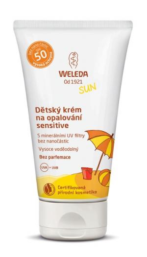 Weleda Dětský krém na opalování SPF 50 Sensitive