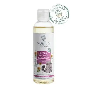 Nobilis Tilia Dětský mycí olej na zadečky Míša 200 ml