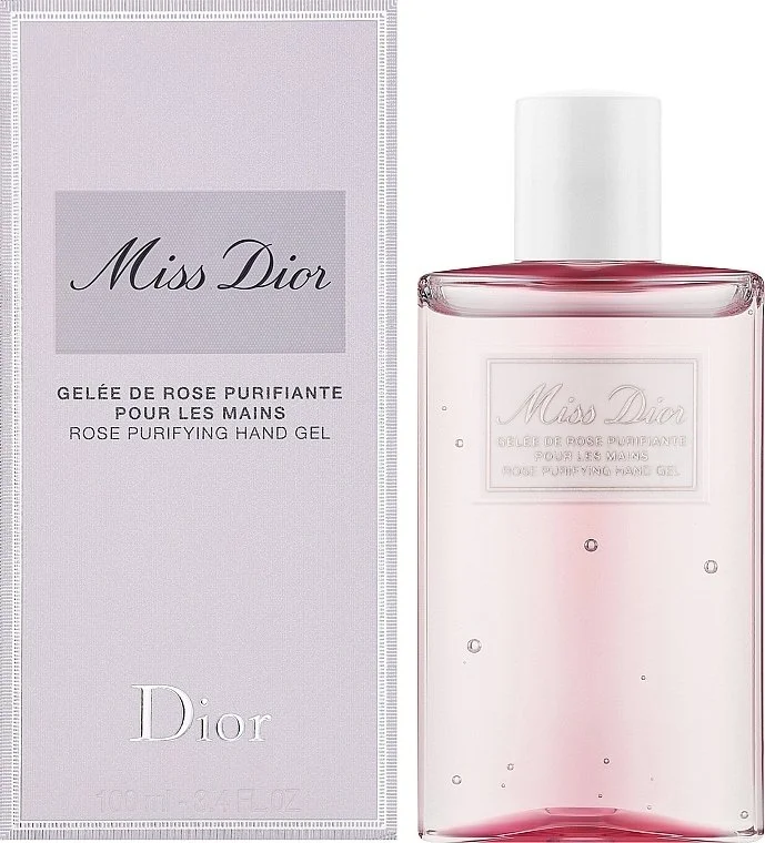 Miss Dior Čisticí gel na ruce s vůní růže 100 ml