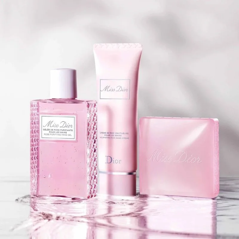 Miss Dior Čisticí gel na ruce s vůní růže 100 ml
