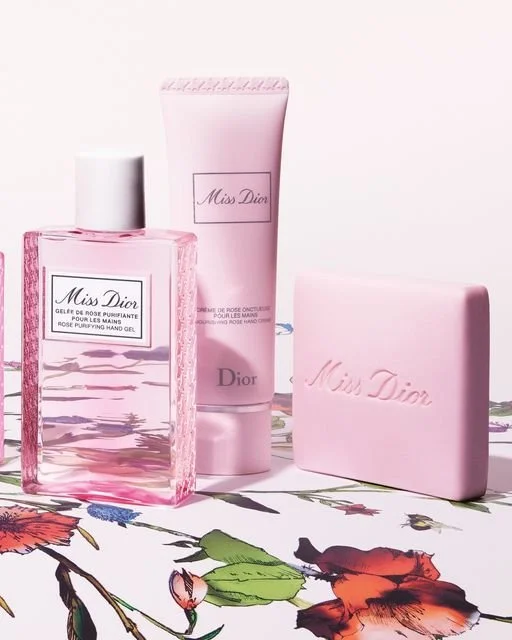 Miss Dior Čisticí gel na ruce s vůní růže 100 ml