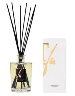 VANILKOVÉ TYČINKY 500 ML VŮNĚ DO INTERIÉRU - TFU (včetně 10 černých bambusových tyčinek 36 cm)