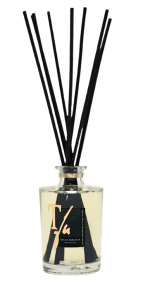 Dolce & Gabbana VANILKOVÉ TYČINKY 250 ML BYTOVÁ VŮNĚ - TFU (včetně 10 černých bambusových tyčinek 30 cm)