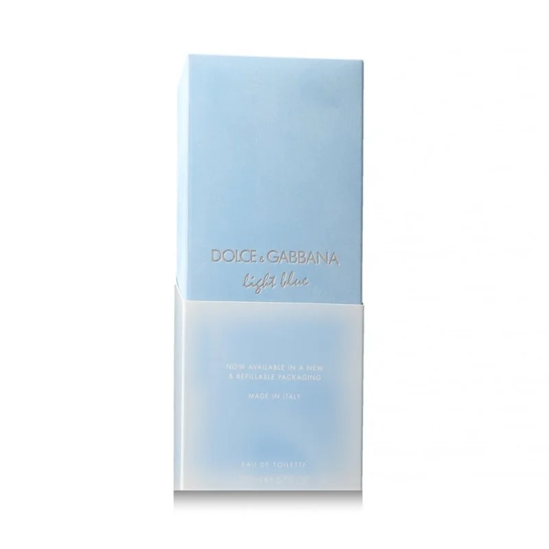 Dolce & Gabbana Light Blue 2025 plnitelný toaletní voda pro ženy 200 ml