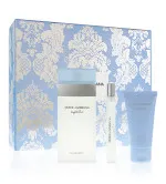 Light Blue dárková sada pro ženy toaletní voda 100 ml + tělový krém 50 ml + toaletní voda 10 ml